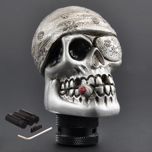 Universal Skull Pirate Manual Gear Shift Knob